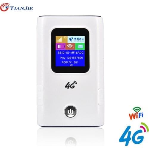 4g LTE WiFi Router Mini Modem 3G 4g FDD TDD Cat 4 150Mbps Wireless Broadband Portable Wi-fi Mobile Hotspot with sim card slot