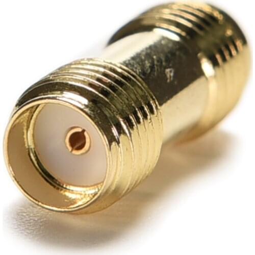 1pc Straight SMA Female To Female Jack RF Adapter Coaxial Connectors