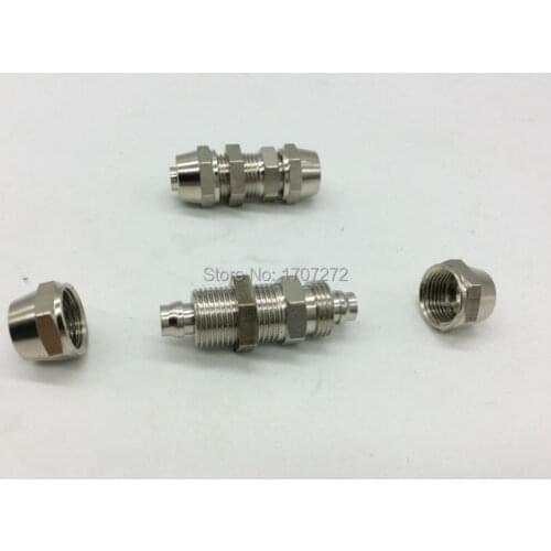 Free shipping copper fitting,6mm Fast twist joint plate wear plate, copper gas type Fitting, brass fitting