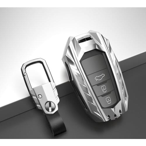 Zinc Alloy Car Key Cover Case Accessories Keychain Covers Protect For Toyota Prius Camry Corolla C-HR CHR RAV4 Prado 2018