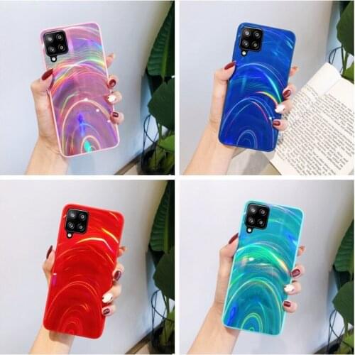 Rainbow Bling Glitter Case For Samsung Galaxy A12 A42 A02S A32 A52 A72 5G A01 A11 A21S A31 A41 A51 A71 A10 A20 A30 A50 A70 Cover