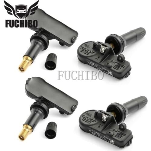 FUCHIBO 4PCS 9L3T-1A150-BETire Pressure Monitor Sensor For Ford Focus Expedition Fiesta Fusion Flex Fusion Taurus 9L3T-1A180-AF
