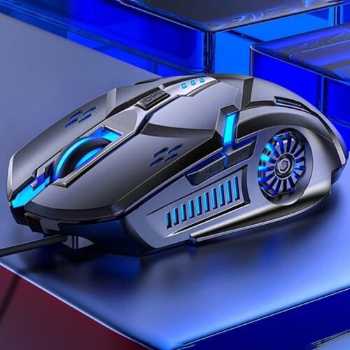 Gaming Mouse Wired Mouse Computer Mice 6D 4-Speed DPI RGB Mouse Gamer For PUBG Computer Office Laptop Gaming Mouse