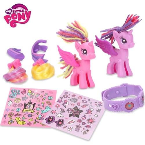 My Little Pony Toys For Girl Friendship is Magic Pop Pinkie Pie Rainbow series Pony PVC Action Figures colletion Model Dolls