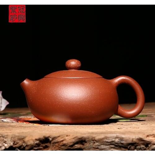 Yixing teapot full manual teapot beauty Xishi pot special ore sand