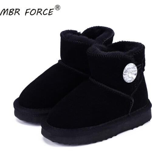 MBR FORCE Children's Leather Shoes