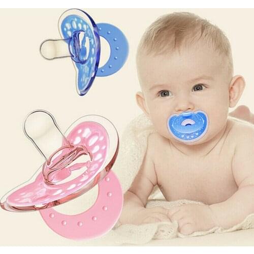 Newborn Infant Kids Baby Orthodontic Dummy Pacifier Silicone Teat Nipple Soother