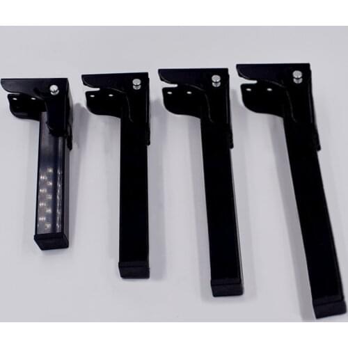 1/2/4 Pcs Foldable Furniture Feet Modern Style Hidden Folding Furniture Legs Table Cabinets Sofa Bed TV Cabinet Feet