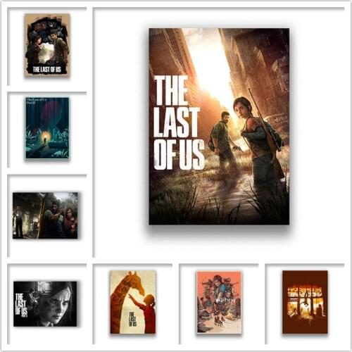 The Last of Us White Coated Paper Prints Clear Image Home Decoration Livingroom Bedroom Bar Home Art Brand