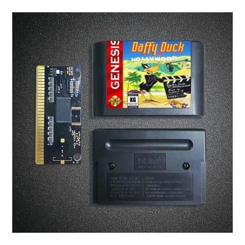 Daffy Duck in Hollywood - 16 Bit MD Game Card for Sega Megadrive Genesis Video Game Console Cartridge