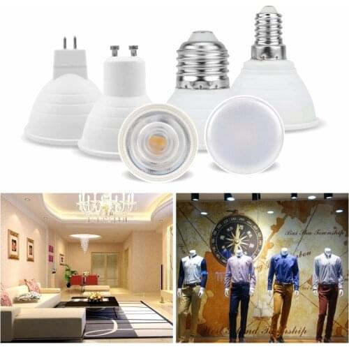 1pcs E27 LED Spot Lights GU10 LED Bulb 5W E14 LED Lamp 220V Spotlight MR16 7W GU5.3 Corn LightBulbs 10 Ampoule led light bulb