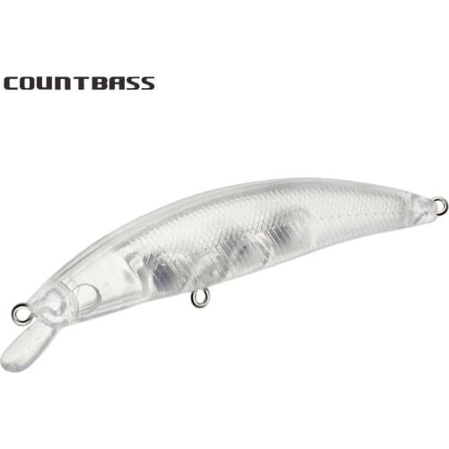 10pcs Blank Hard Lures, Minnow 80mm, Unpainted Fishing Lure bodies, Minnow, Wobblers, Plug