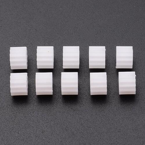 10pcs1012DF Plastic Gear 3mm Hole D Shape Toy Accessories for N20 D-Axis DIY Car Robot Motor