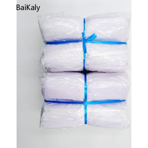 11sizes 1000pcs 7x9 9x12 10x15cm White Organza Bags Jewelry Gift Packaging Drawstring Bags Apply to Wedding/Birthday/Christmas