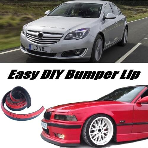 NOVOVISU Bumper Lip Lips For Vauxhall Insignia 2008~2016 / Top Gear Shop Spoiler For Car Tuning / Deflector Body Kit Front Skirt