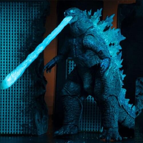 Bandai Godzilla vs Kong PVC Action Figure Toys Gojira King of the Monsters Heat Ray Collectible Doll 170mm