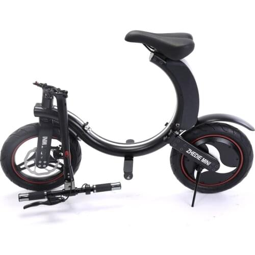 Free shipping 2 wheel Folding Electric Scooter with towing mode Adults Kids e-Bike hoverboard P3