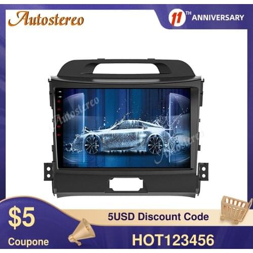 For KIA SPORTAGE 3 2010+ PX6/PX5 Android 10 Car DVD Player GPS Navigation Multimedia Player Radio Tape Recorder Stereo Head Unit