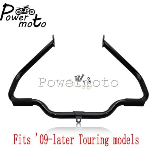 Motorcycle Mustache Highway Engine Guard Crash Bar for Harley Touring Road King Street Glide FLHR FLHX FLHT FLHTC 2009-2017