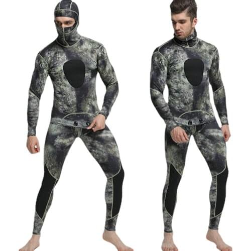1.5mm Men Neoprene diving suits keeping warm Rash Guards swimwear long sleeve Wetsuit Spearfishing snorkeling one piece vest