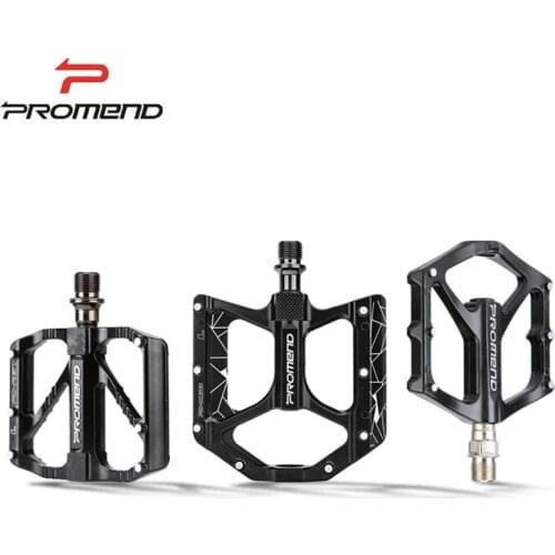 PROMEND MTB/Road Bike pedal 3 bearing aluminum alloy super light pedals Mountain Bike Super lubrication flat pedal Bicycle parts