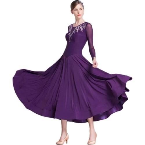 M-18228 Women ballroom dance training dress women sexy salsa arabic dance dress standard dress for ballroom dancing for children