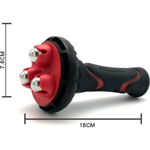 Portable Handheld Trigger Point Steel Ball Muscle Relaxation Massager Fitness Roller Fascia Shoulder Legs Home New Products