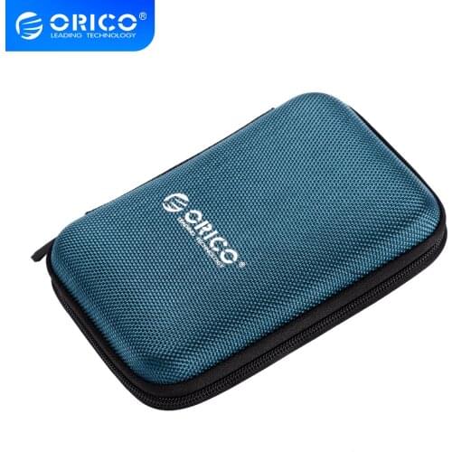 ORICO Portable Power Bank USB Cable Charger Digital Accessories TF Card U-disk Storage Hard Pouch for 2.5 Inch HDD SSD