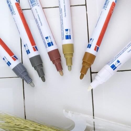 Home Tile Grout Pen Water Resistant Kitchen Instant Tile Repair Anti Mould Professional Gray /White Grout Marker