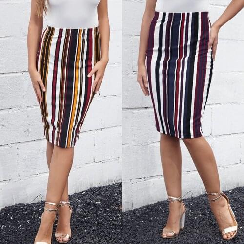 S·Hanah Mode Midi Pencil Skirts