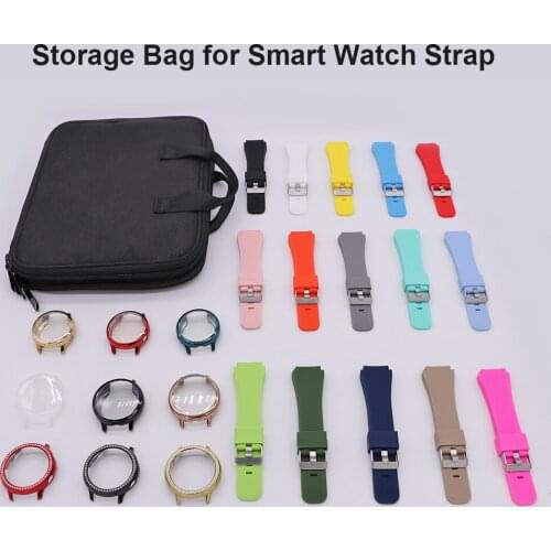 Watch Strap Storage Bag Organizer Multifunctional Durable Watch Band Holder Box Outdoor Travel Watchband Storage Box Pouch Case