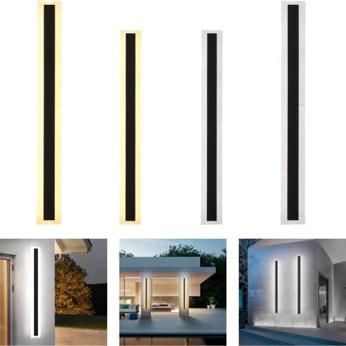 Outdoor Corridor Long Wall Mount Light Fixture Lamp for Bedroom Bedside