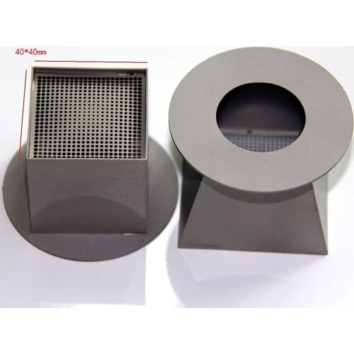 2PCS 40*40mm Authentic Titanium Alloy TOP BGA Hot Air Nozzles For zhuomao ZM-R590 ZM5830 ZM5860C ZM6200 ZM6800