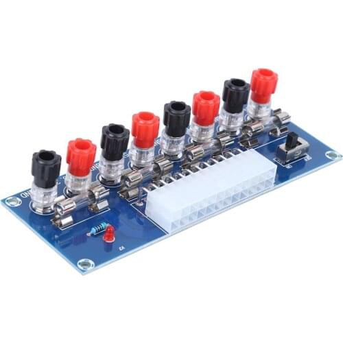 ATX Power Supply Board XH-M229 Desktop Computer Chassis Power Supply Modules ATX Transfer Board Switchboard