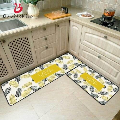 Bubble Kiss Modern Kitchen Carpet Non-Slip Absorbent Water Doormat Corridor Bedside Area Rug Bath Living Room Balcony Carpet