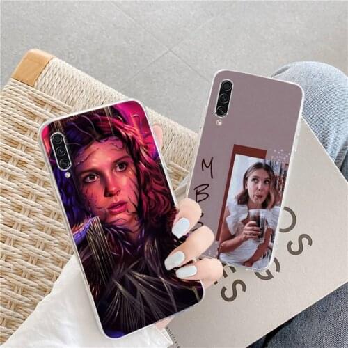 Stranger things Millie Bobby Brown Phone Case For Samsung Galaxy S5 S6 S7 S8 S9 S10 S10e S20 edge plus lite