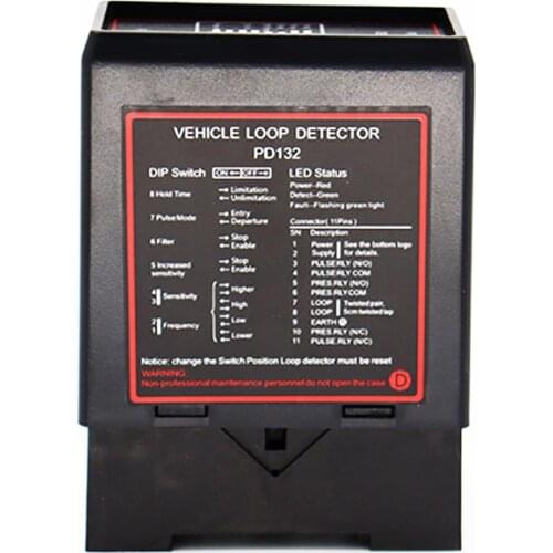 Gate Loop Detector Magnetic Vehicle Detector For Parking Barrier Control, Counting, Automated Gates And Doors