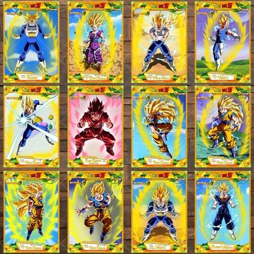 Dragon Ball Poster Japanese Anime Art Canvas Painting Goku Vegeta Mural Decoration Picture Living Room Wall Decor Prints Cuadros
