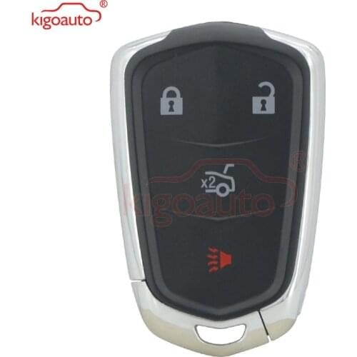 Kigoauto FCC ID HYQ2AB Smart key 4 button 434mhz ID46 chip for Cadillac CTS 2014 2015