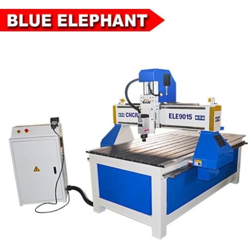 Mini 3 axis 4 Axis CNC Router 9015 woodworking machinery engraving machine 900*1500*200mm