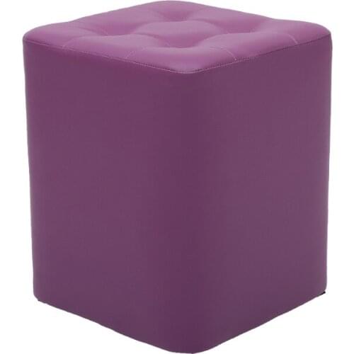 Household fashion Adult living room sofa leather stool creative small bench couch chair