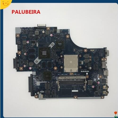 PALUBEIRA laptop motherboard for For ACER ASPIRE 5551G 5552G MBR4302001 NEW75 LA-5911P REV:1.0 With graphic card 8 Chips