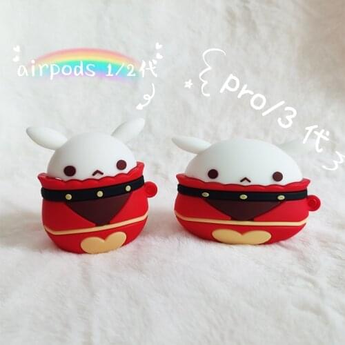 Hot Game Genshin Impact for AirPods Pro Case Cute Cartoon Klee Jumpy Dumpty Earphone Cases for Apple Airpods 2 Cover Funda