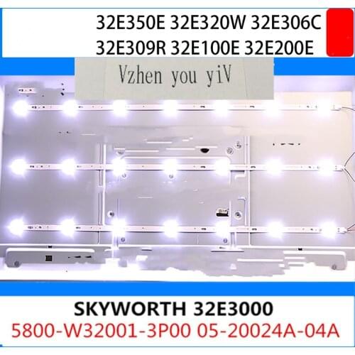 3pcs/LOT good work for SKYWORTH 32E3000 light strip 5800-W32001-3P00 05-20024A-04A general purpose lights