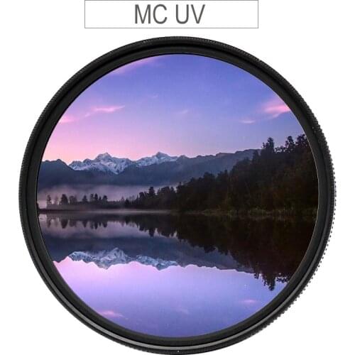MC UV Filter 40.5mm 43mm 46mm 49mm 52mm 55mm 58mm 62mm 67mm 72mm 77mm 82mm Multi-coated UV Filter for Canon Nikon Sony Fujifilm