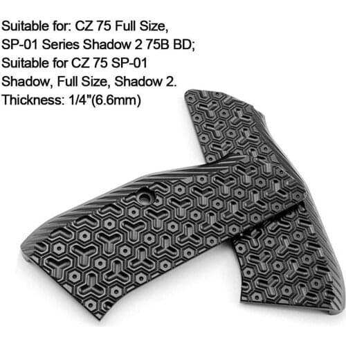 Cycling Accessories CZ75 Grips For CZ 75 Full Size SP-01 Series Shadow 2 75B BD Screw No. 9