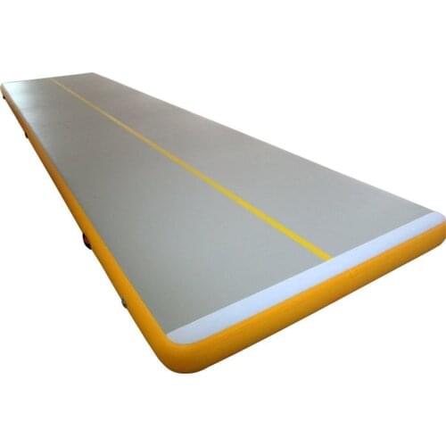 Air Track 23 ft long 8 inches Airtrack Air Track Tumbling Mat for Gymnastics Martial Arts Cheerleading Tumble Track with Pump