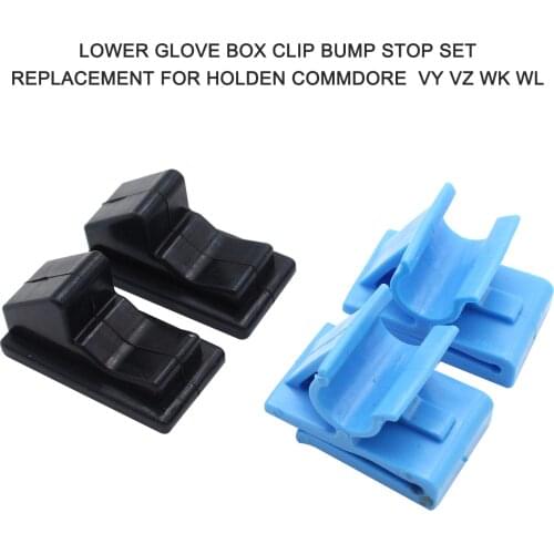 Lower Glove Box Clip Bump Stop Set Replacement for Holden Commdore VY VZ WK WL Car Accessories Auto Parts
