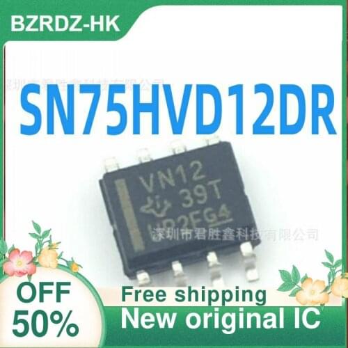 2-10PCS/lot SN75HVD12DR SN75HVD12 VN12 SOP-8 New original IC