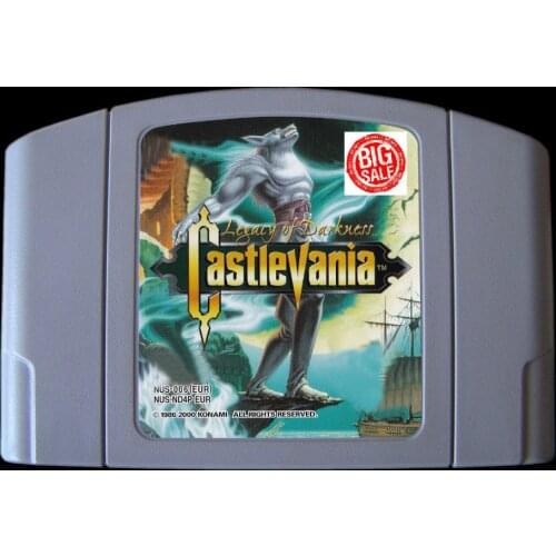 64Bit Games ** Castlevania Legacy of Darkness ( English PAL Version!! )